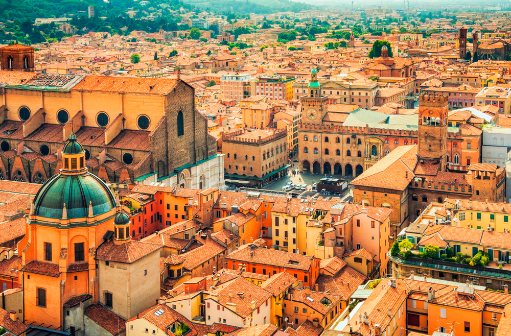 Italien schöne Städte Bologna
