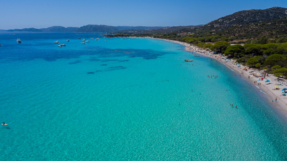 Korsika - Strand von Pinarellu