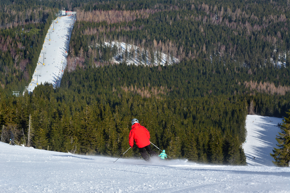 Skigebiet Karpacz Skifahren Riesengebirge